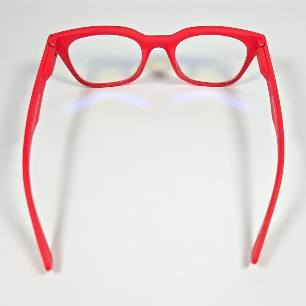 Gabriel + Simone Blue-light Blocking Readers Glasses‎ Millie Red